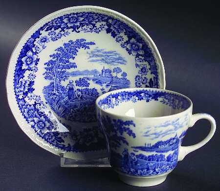 Silverdale Flat Cup & Saucer Set