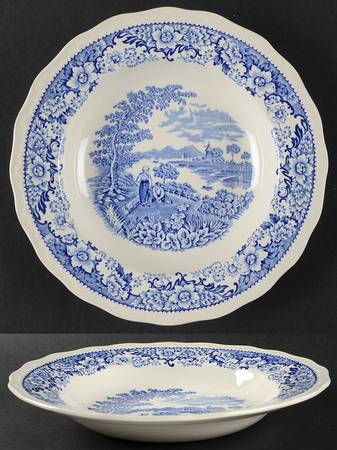 Silverdale Large Rim Soup Bowl