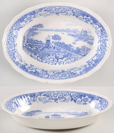 Silverdale 9" Oval Vegetable Bowl