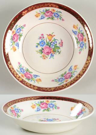 Tudor Rose Fruit/Dessert (Sauce) Bowl