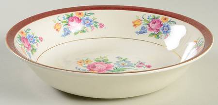 Tudor Rose Coupe Soup Bowl