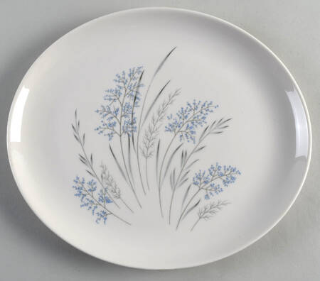 Blue Grass 11" Oval Serving Platter