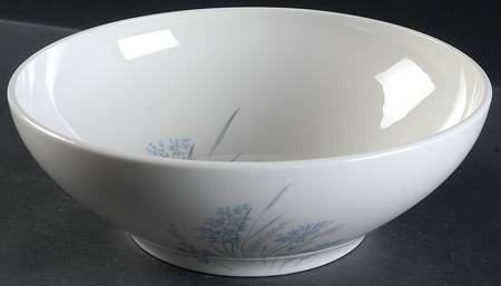 Blue Grass 9" Round Vegetable Bowl