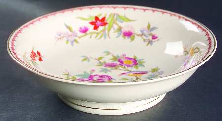 Bombay (Gold Trim) 9" Round Vegetable Bowl