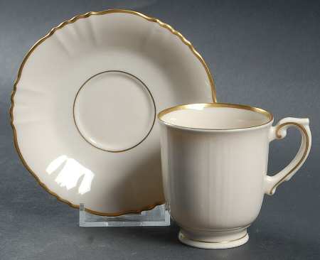 Brantley Footed Demitasse Cup & Saucer Set
