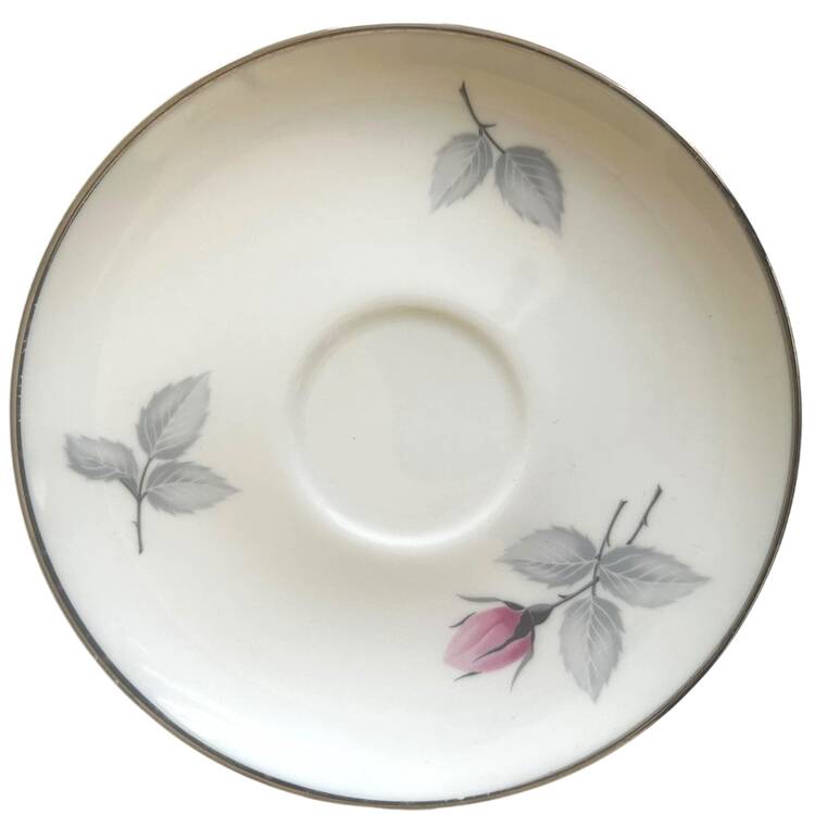 Bridal Rose Saucer