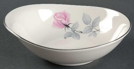 Bridal Rose Coupe Soup Bowl