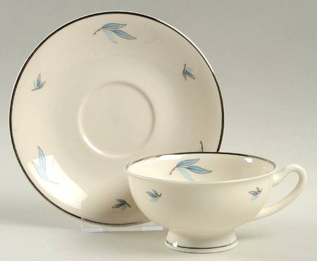Celeste Footed Cup & Saucer Set