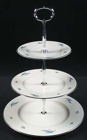 Celeste 13 7/8"-14 1/4" 3-Tiered Serving Tray(DP,SP,BB) HC