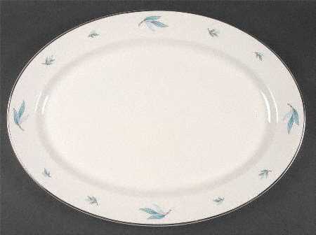 Celeste 16" Oval Serving Platter by Syracuse