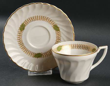 Flat Cup & Saucer Set