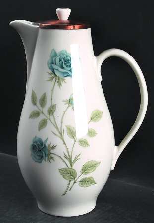 Concord Rose Coffee Pot & Copper Lid