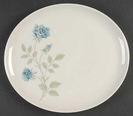 Concord Rose 11" Oval Serving Platter