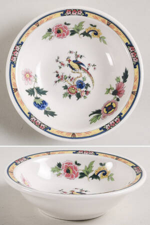 Dewitt Clinton (Pilgrim) Rim Fruit/Dessert (Sauce) Bowl
