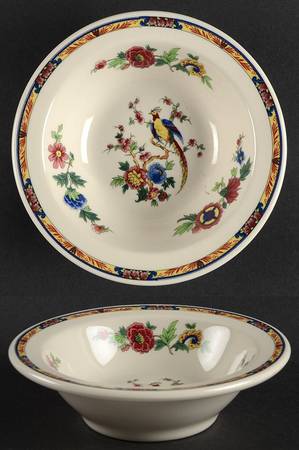 Dewitt Clinton (Pilgrim) Rim Cereal Bowl