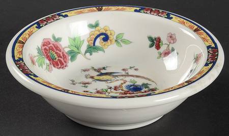 Dewitt Clinton (Pilgrim) Rim Fruit/Dessert (Sauce) Bowl