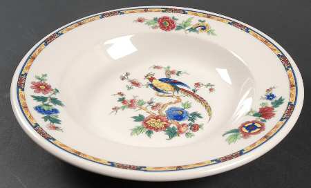 Dewitt Clinton (Pilgrim) Large Rim Soup Bowl