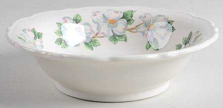 Dogwood (Restaurant, Scalloped, No Trim) Individual Salad Bowl