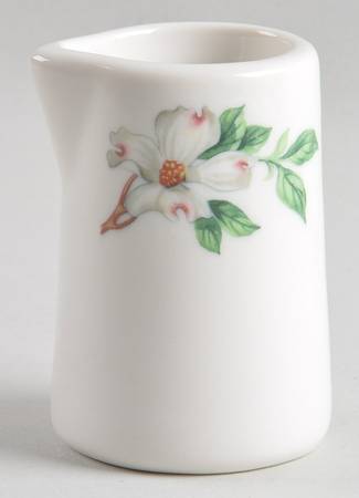 Dogwood (Restaurant, Scalloped, No Trim) Individual Creamer