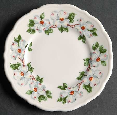 Dogwood (Restaurant, Scalloped, No Trim) Bread & Butter Plate