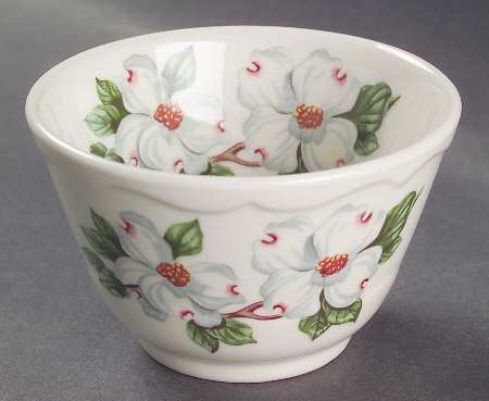 Dogwood (Restaurant, Scalloped, No Trim) Custard Cup