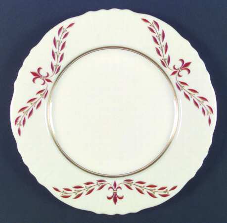 Fleur De Lis Maroon by Syracuse