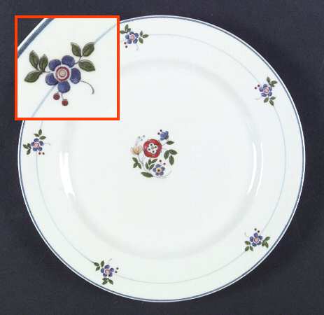 Gardena (Blue Trim) by Syracuse