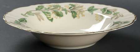 Honeysuckle Rim Soup Bowl