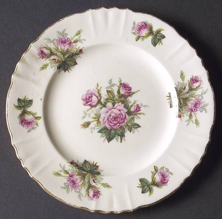 June Rose Dessert/Pie Plate