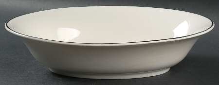 Lyric 10" Oval Vegetable Bowl