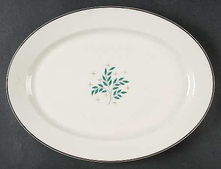 Lyric 14" Oval Serving Platter