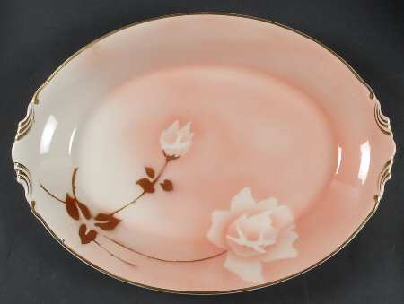 Madam Butterfly 14" Oval Serving Platter