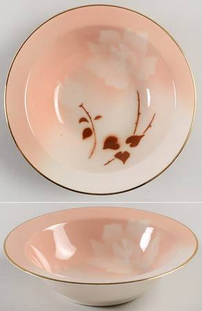 Madam Butterfly Rim Cereal Bowl