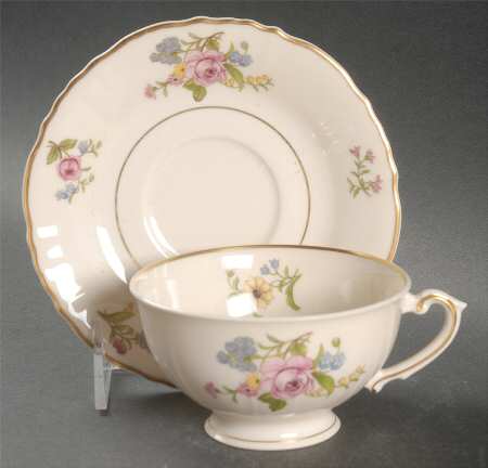 Portland Footed Cup & Saucer Set