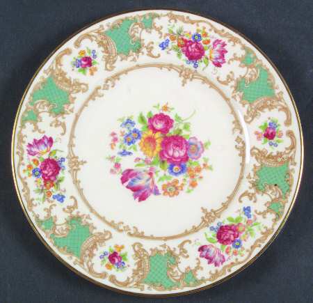 Romance Green Dessert/Pie Plate
