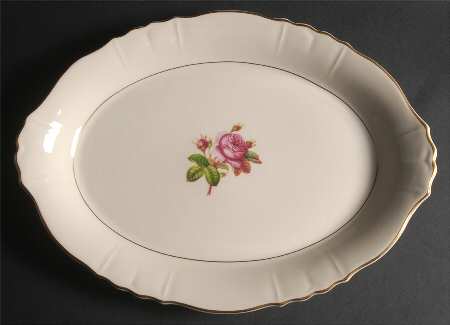 Rosalie 16" Oval Serving Platter