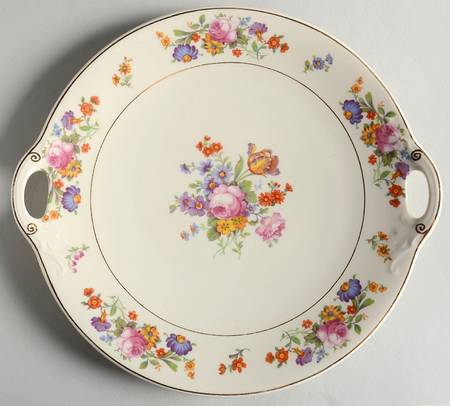 Sharon Handled Cake Plate