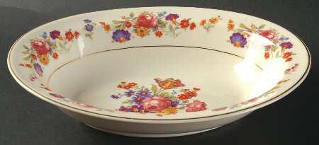 Sharon 9" Oval Vegetable Bowl