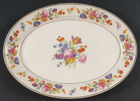 Sharon 12" Oval Serving Platter