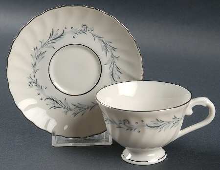Sonata Footed Demitasse Cup & Saucer Set