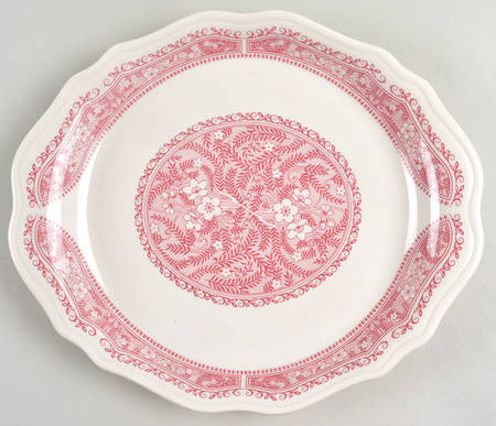 Strawberry Hill Pink 12" Oval Steak Platter
