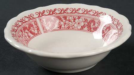 Strawberry Hill Pink Fruit/Dessert (Sauce) Bowl