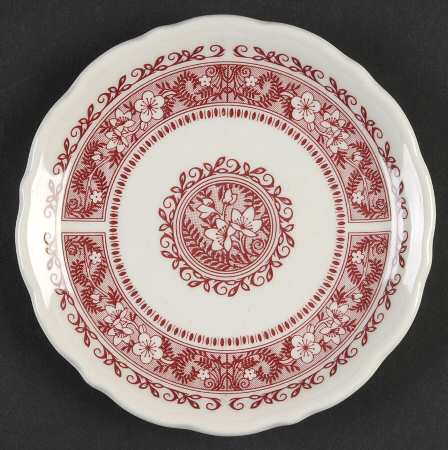 Strawberry Hill Pink Bread & Butter Plate