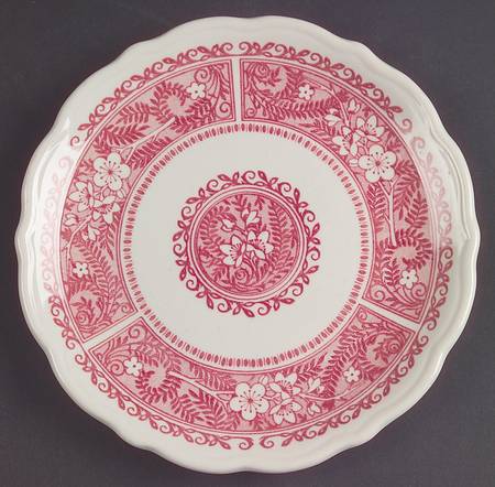Strawberry Hill Pink Dessert/Pie Plate