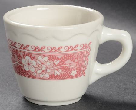 Strawberry Hill Pink Flat Cup