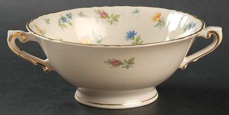 Suzanne Footed Cream Soup Bowl