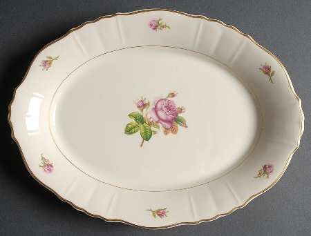 Victoria 12" Oval Serving Platter by Syracuse