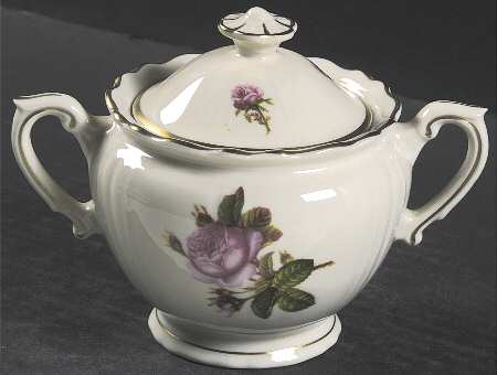 Victoria Sugar Bowl & Lid