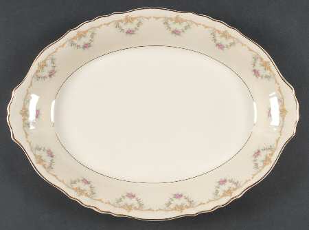 Wardell 12" Oval Serving Platter