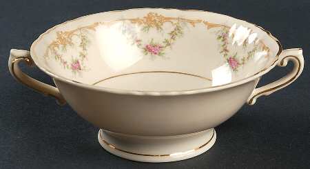 Wardell Footed Cream Soup Bowl